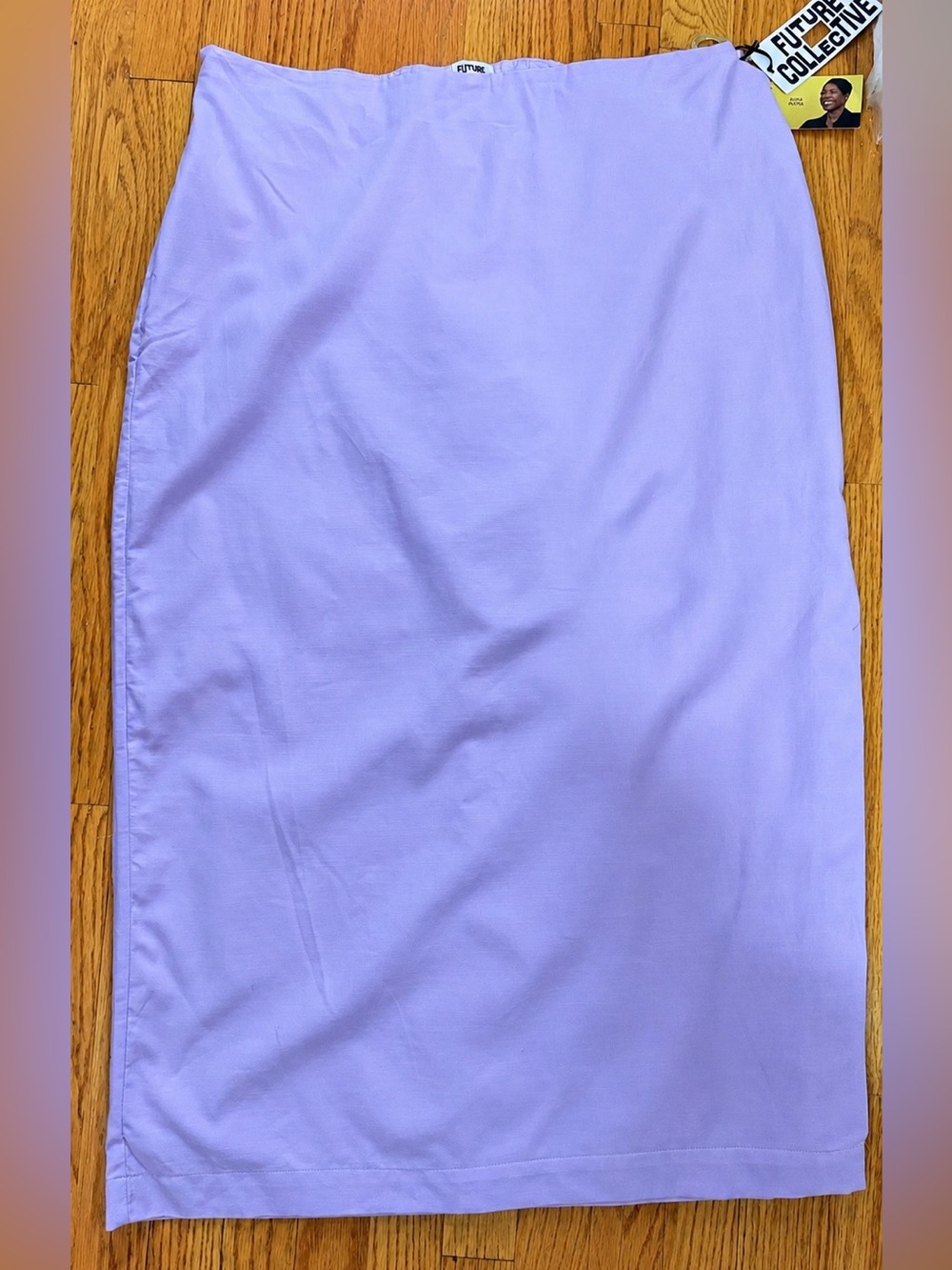 Future Collective Jenee Naylor Pink Maxi Skirt Size 17 NWT